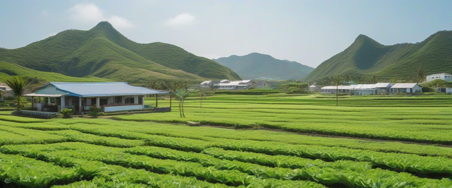 恆春山邊的快樂町田園